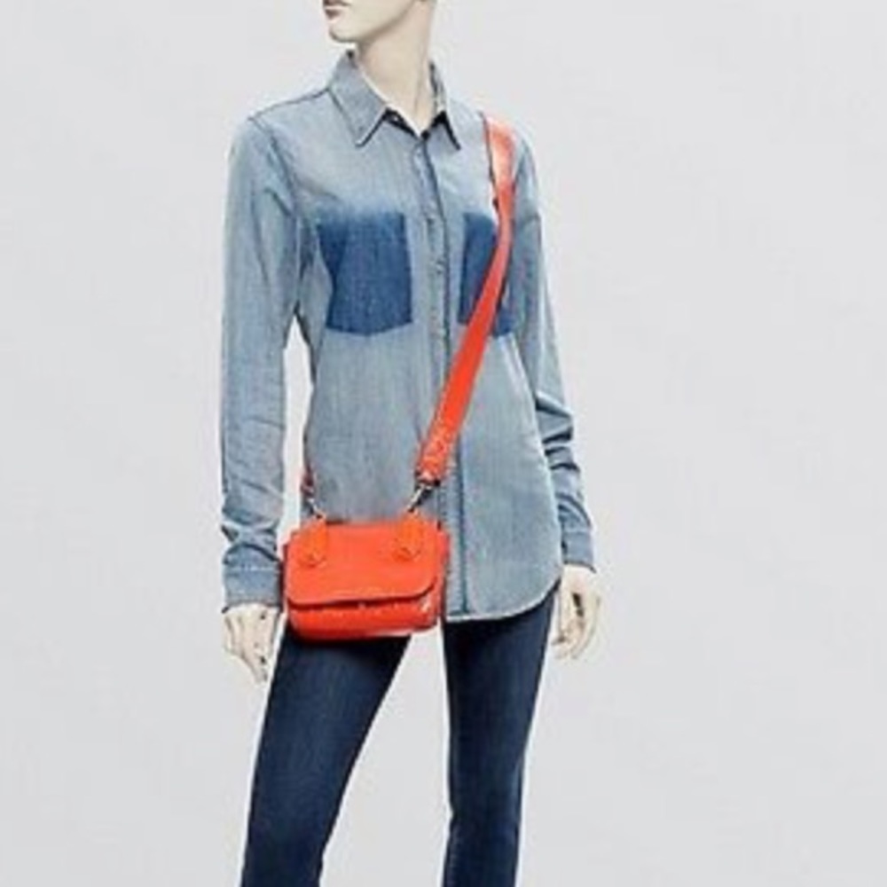 Marc by Marc Jacobs Orange Patent Leather Purse